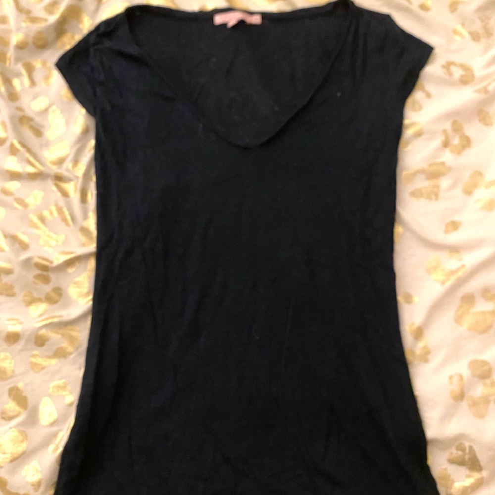 Calypso St Barth Navy Scoop Tee
